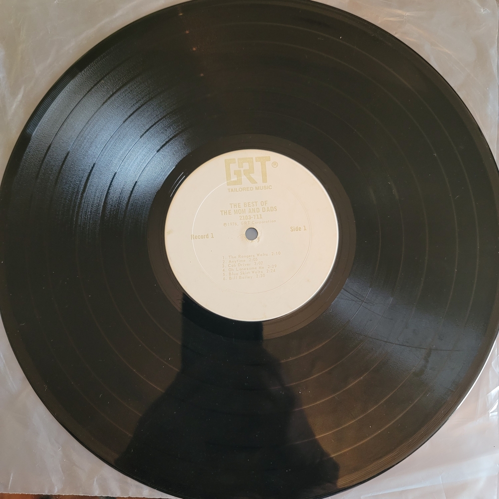 1976 GRT "The Best Of The Mom And Dads Vinyl Record Set.